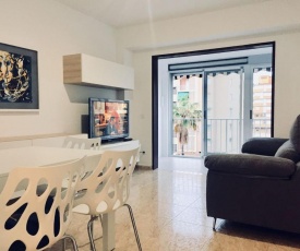 Apartamento en playa Gandia con piscina y parking