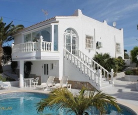 Luxurious Detached villa with private pool and panoramic sea and mountain views