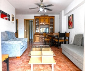 Apartment with 2 bedrooms in Cullera with wonderful city view and furnished terrace