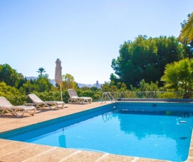 Villa Altozano with pool, barbeque, large garden, and fantastic sea views