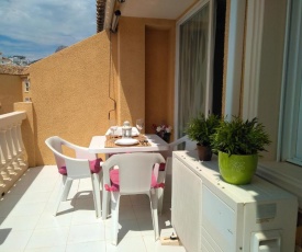 Apartment with one bedroom in Calpe with shared pool furnished terrace and WiFi 300 m from the beach