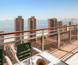 Awesome apartment in Benidorm with Outdoor swimming pool, Sauna and 1 Bedrooms