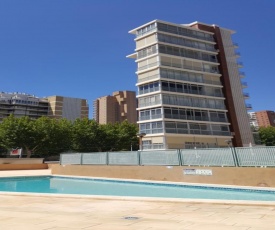 Fin Semana Apt 2ª Línea 4a5 pax Playa Levante Aire Piscina y Parking