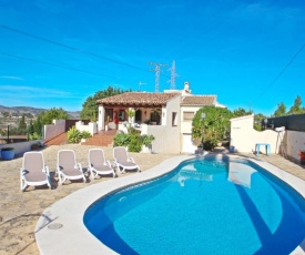 El Ventorrillo - holiday home with stunning views and private pool in Benissa