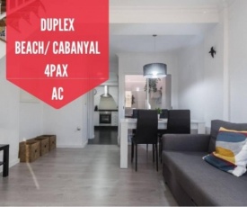 Duplex con terraza a 2 min de la playa Malvarrosa