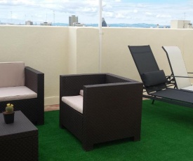 Penthouse with terrace 40m2 with wide views 10mn walking from center