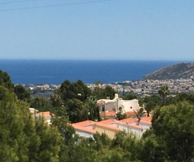 Chalet con vista al mar