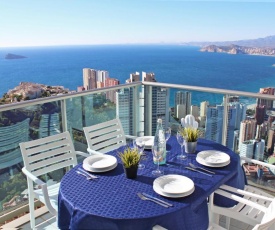 High rise apartment on the 39th floor with private terrace and sea views