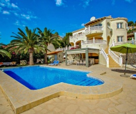 Fabya - sea view villa with private pool in Teulada